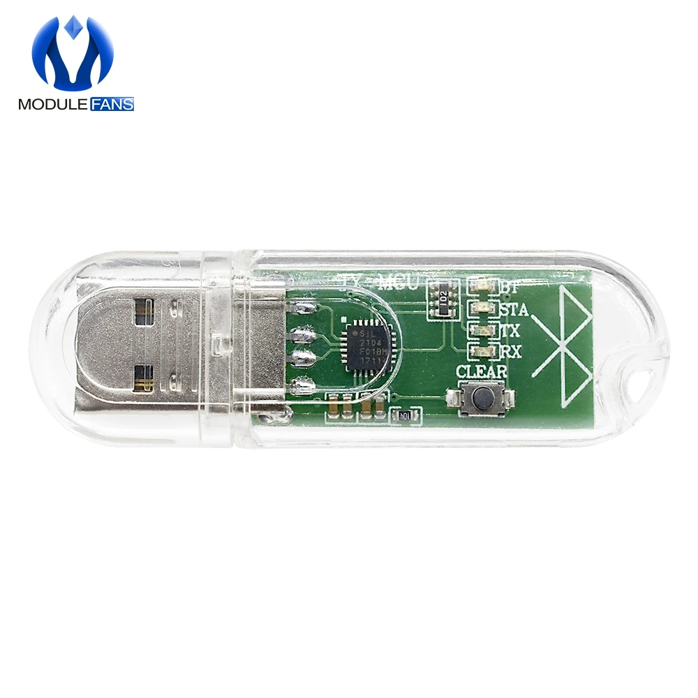 MCU USB Последовательный порт Bluetooth BLE адаптер мастер + CP2102 модуль преобразователя