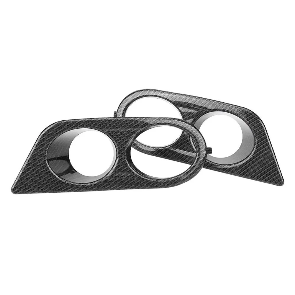 

Fit For Bmw E46 M3 2001-2006 Ham Style Carbon Fiber Air Duct Fog Light Cover Abs
