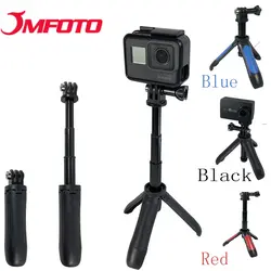 JMFOTO ручной мини-штатив селфи палка расширяемой монопод для Gopro Hero 6 5 4 3 + SJCAM 4 К eken H9 sony Спорт Камера