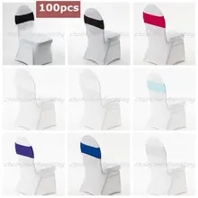 Красивый спандекс лайкра чехол для свадебного стула широкие пояса-кушаки Свадебная вечеринка стул именинника украшения стул створки