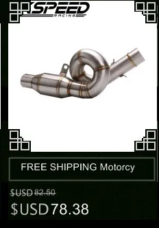 Motorcycle exhaust contact pipe For Honda CBR650F CBR650 2013