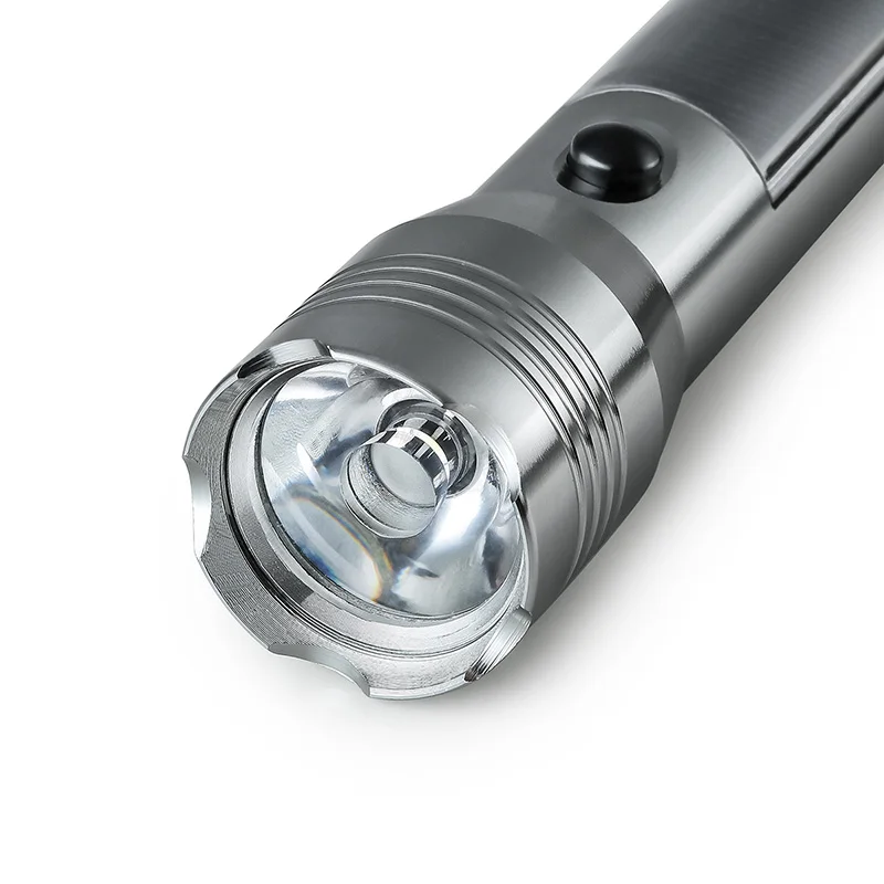 

HOT Solar Powered Flashlight Handheld Flashlight Rechargeable LED Torchlight for Camping Hiking Climbing HV99