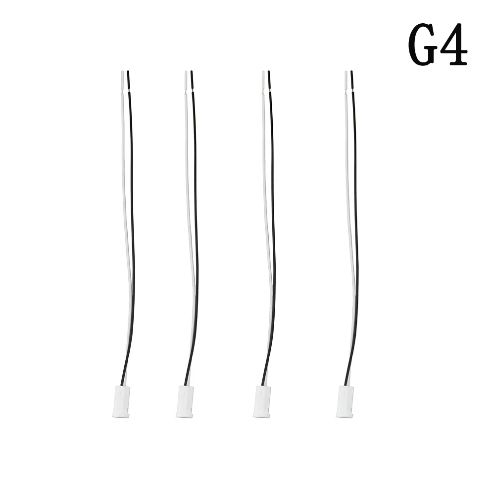 

10pcs 20CM Crystal lamp holder lamp holder socket,G4 led/G4/bulb plug,12V 10-20W,lighting accessories
