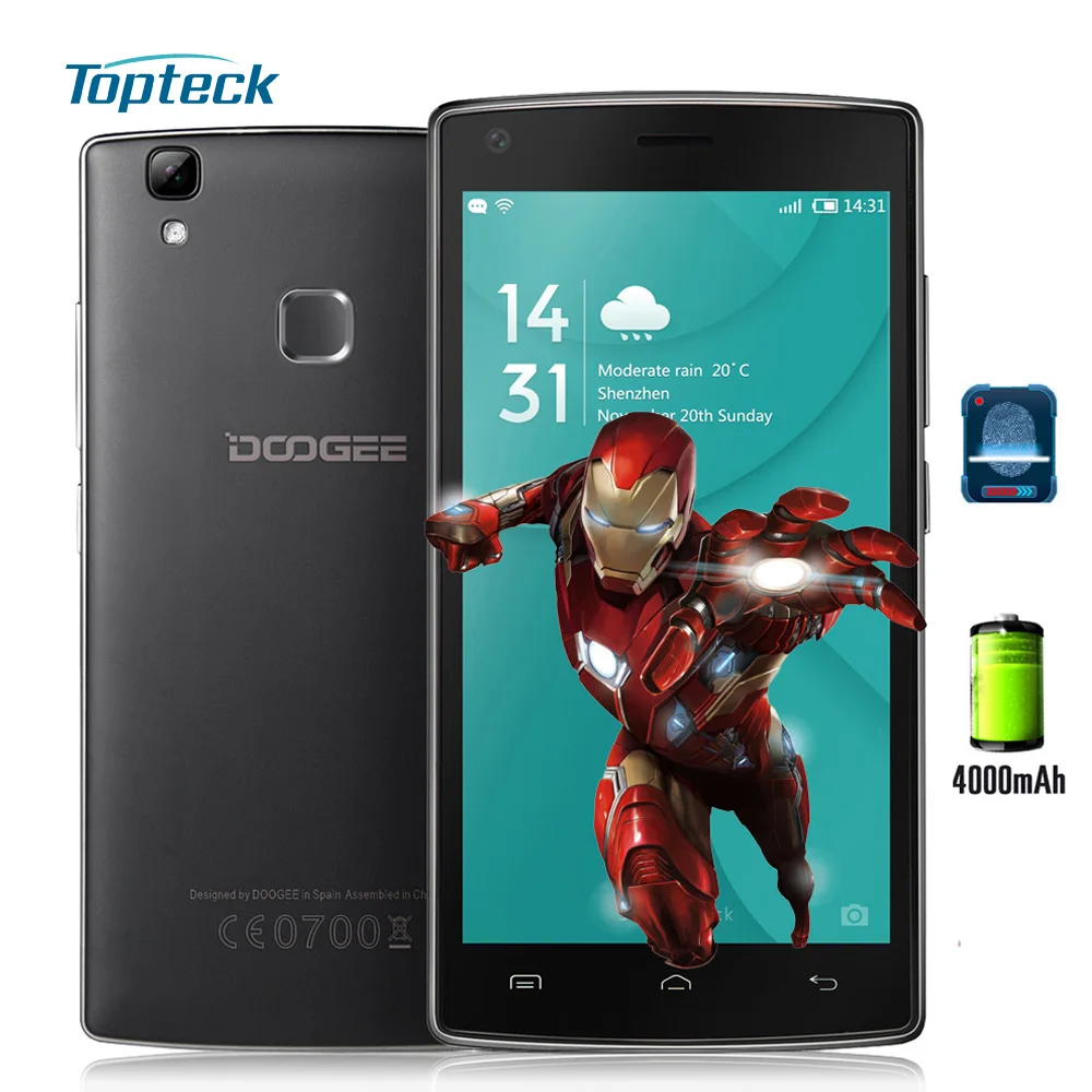 bilder für DOOGEE X5 MAX Fingerprint 4000 mAh Smartphone 5,0 "1280*720 Android 6.0 MTK6580 Quad-Core-Handy 1 GB + 8 GB 8MP + 8MP Handy bilder für DOOGEE X5 MAX Fingerprint 4000 mAh Smartphone 5,0 "1280*720 Android 6.0 MTK6580 Quad-Core-Handy 1 GB + 8 GB 8MP + 8MP Handy