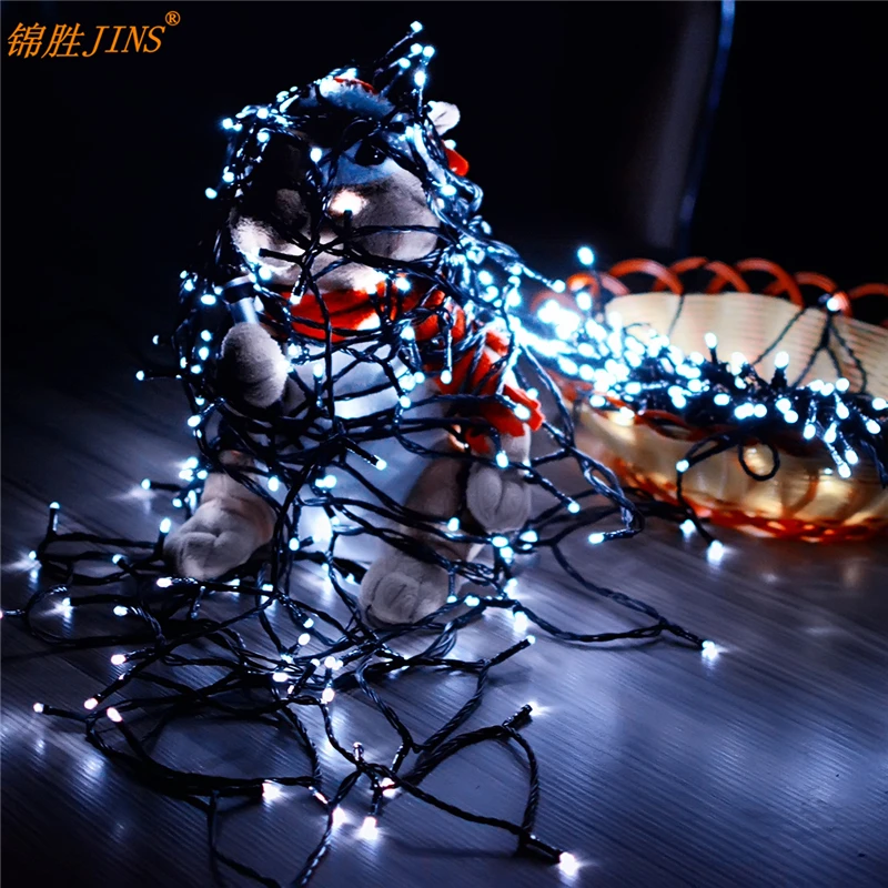12M Waterproof гирлянда Solar Led Strip Outdoor Tree Luces Lights Holiday светодиодная лента Decorations |