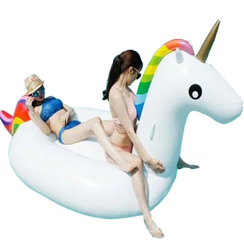 

Inflatable Unicorn Pool Float Swimming Float 270cm Giant Pool Float for Adult Tube Raft Kid Swim Ring Summer Water Fun Pool Toy