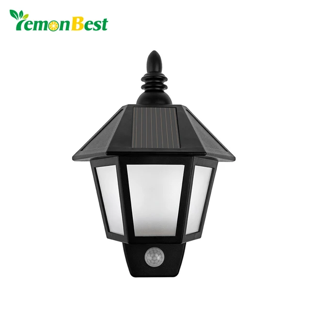 Lemonbest Waterproof Led Solar Light Modern Outdoor Lighting Motion Lemonbest Waterproof Led Solar Light Modern Outdoor Lighting Motion Sensor Activated Hexagonal Wall Lamp For Garden Decoration