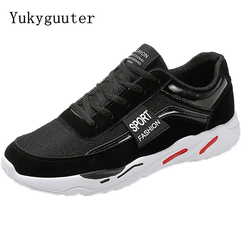 

Men Running Shoes Sports Sneakers Breathable 2018 Autumn Walking Mesh Shoes Man Athletic Lace Up High Quality Comfortable