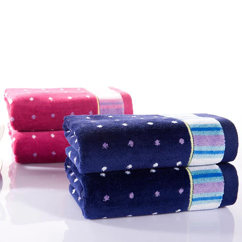 2016 Polka Dot beach bath towels for adults bathroom face hair golf