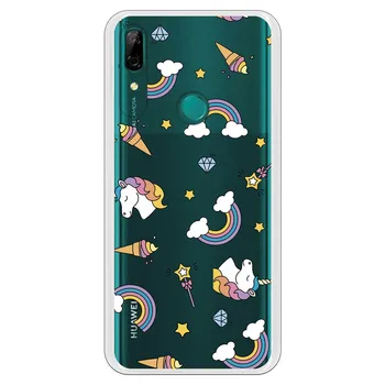 

Stand case costume drawing Unicorns Frozen WP009 for Huawei P Smart Z