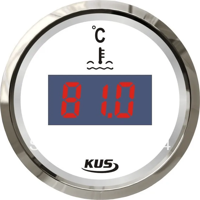 KUS 52mm digital water temp gauge 25-120 with sensor | Автомобили и мотоциклы