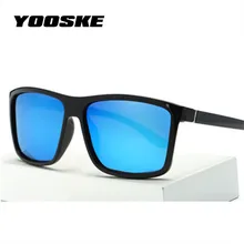YOOSKE Бренд Мужской Поляризованные Очки Специальные Водитель За Рулем Солнцезащитные очки Женщины Винтаж Прямоугольник Анти-Уф Очки очки