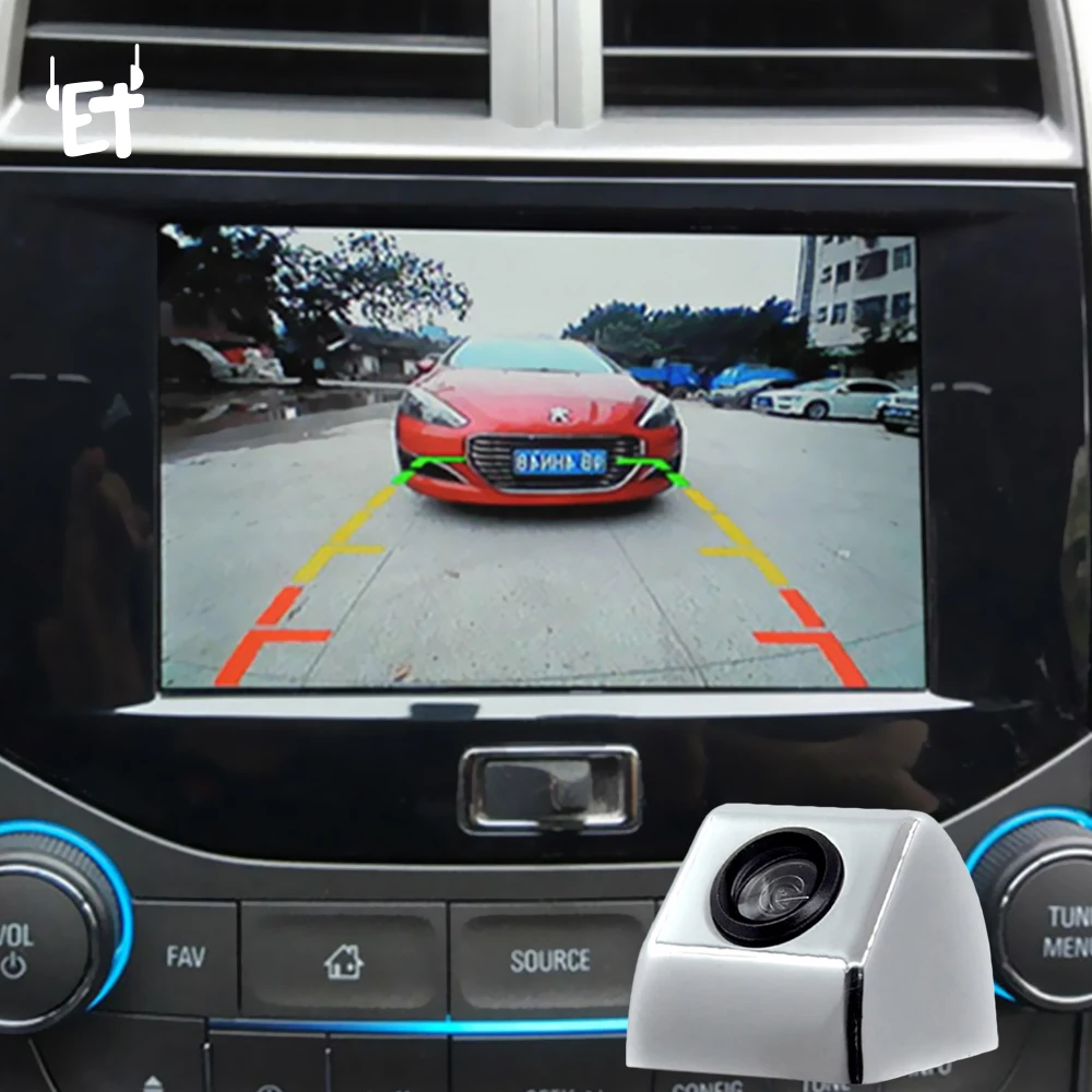 

ET Waterproof Reverse Backup Camera Mini Night Vision Rear View Camera Camcorder 170 Degree Wide Angle Parking Cam for Cars