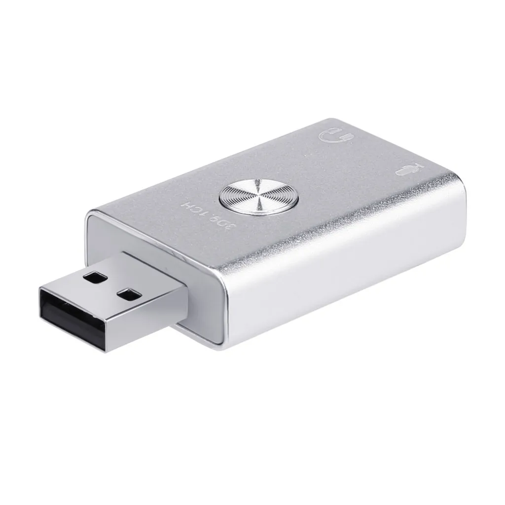 Звуковая карта Внешний аудио адаптер для наушников USB звуковая HIFI волшебный