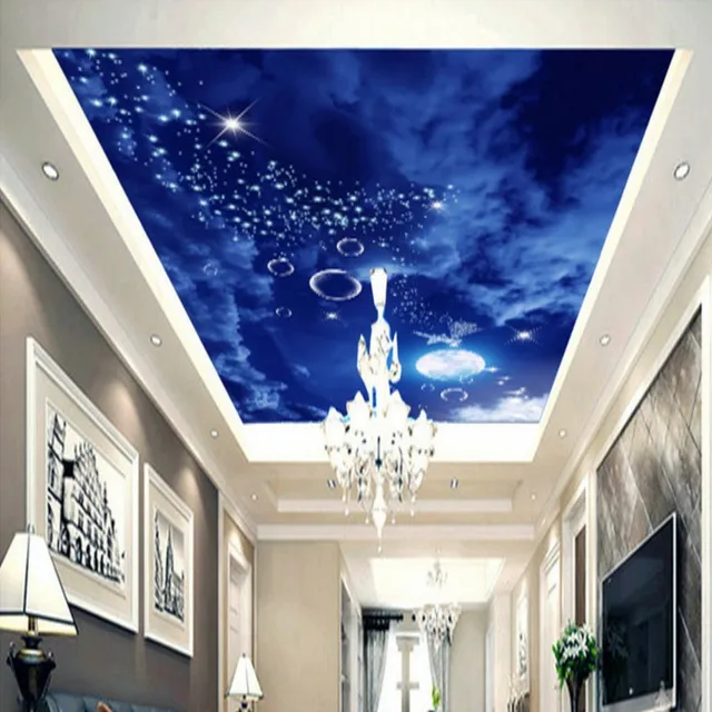 deckendesign für büro benutzerdefinierte wandbild nacht vollmond blase fee decke design schlafzimmer hotel nachtclub bar zenit tapete deckendesign für büro benutzerdefinierte wandbild nacht vollmond blase fee decke design schlafzimmer hotel nachtclub bar zenit tapete