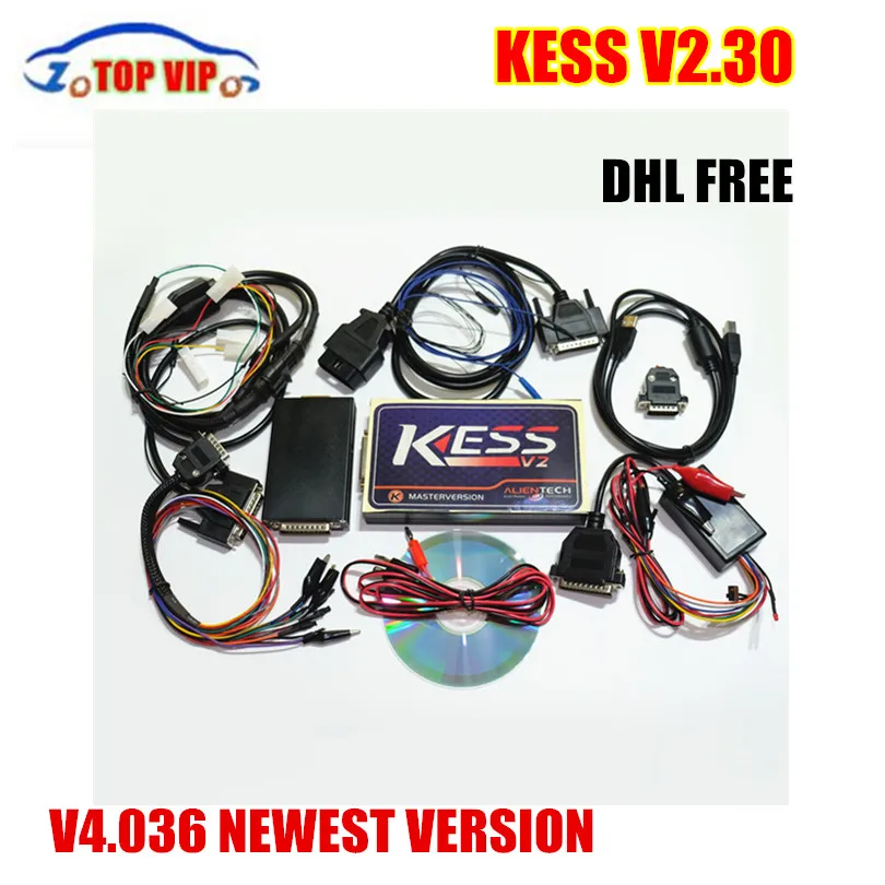 

DHL Free Postage KESS V2.30 Newest OBD2 Manager Tuning Kit No Token Limit KessV2 Master FW V4.036vehicl Scanner Diagnostic tool