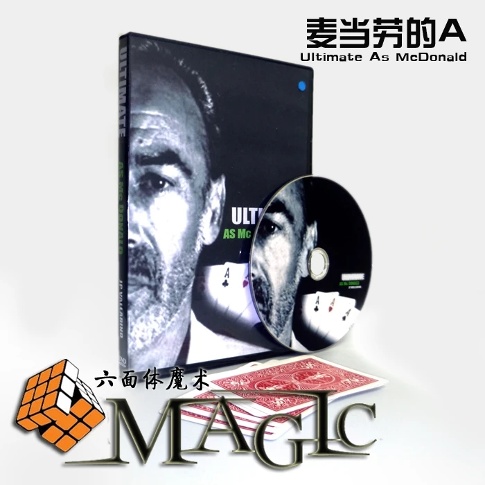 

Ultimate As Mc Donald JP vallarino / close-up stage street card magic tricks products wholesale free shipping