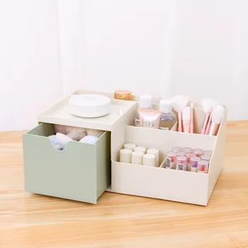 

Multifunction Cosmetic Storage Drawer Desktop Makeup Organizer Dressing Table Skin Care Rack Mobilephone Sundries Storage Case