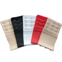 Удлинитель для бюстгальтера 3 крючка 3 ряда женские сексуальные интимные регулируемый ремень удлиненный бюстгальтер на крючках бюстгальтер на застежке ремень с удлинением