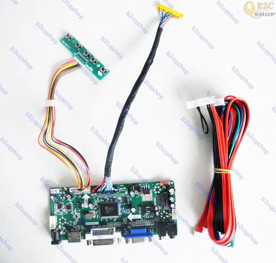 

(HDMI+DVI+VGA+Audio)LCD controller Driver Board Monitor Kit for LM240WU2(SL)(B1) LM240WU2-SLB1 1920X1200 panel screen