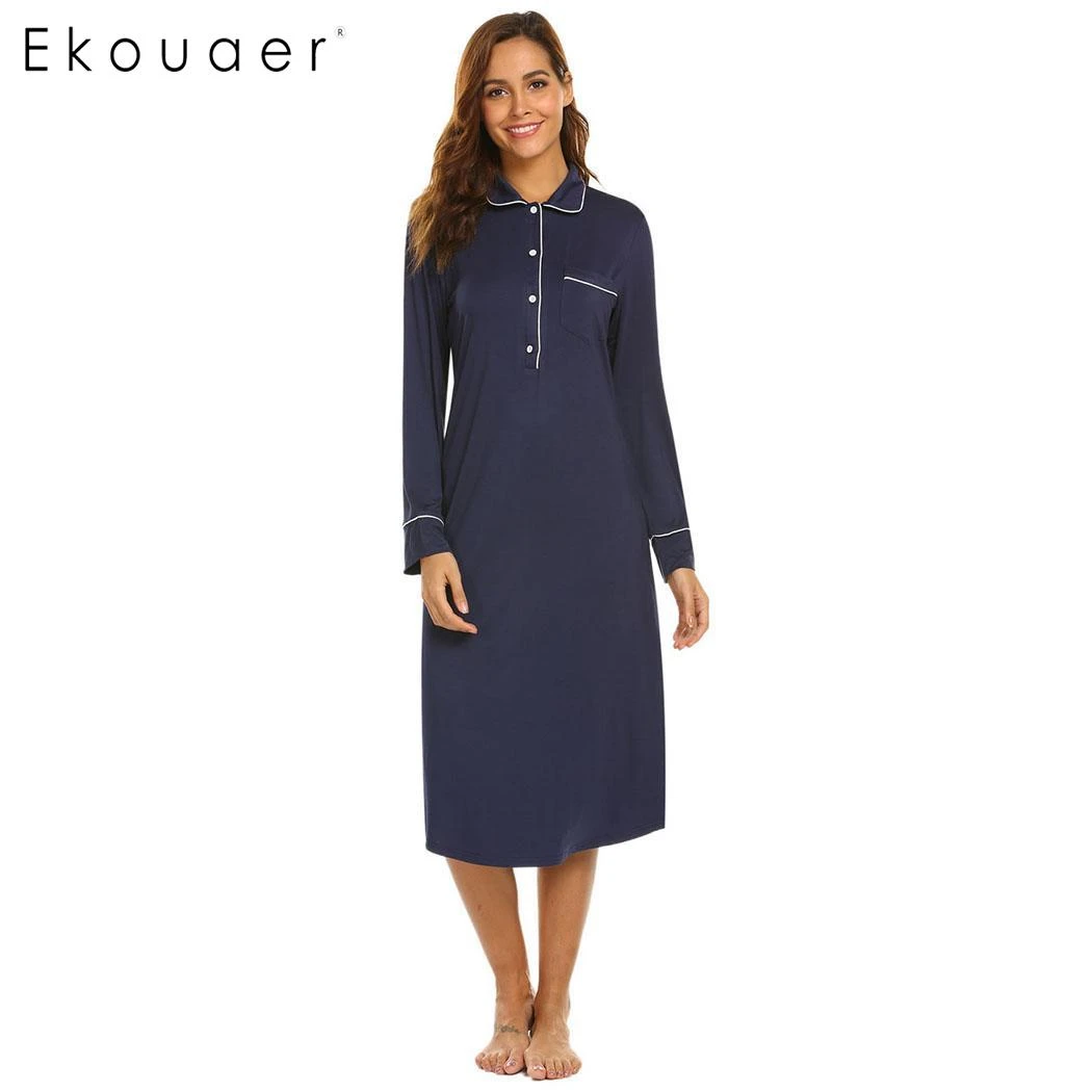 calf length nightdress