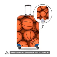 Водонепроницаемый Чемодан Защитные чехлы для Для мужчин Duffle прохладный чемодан Крышка мяч узоры резинка Чехлы для багажа чемодан Крышка