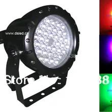 Хорошее качество, высокая мощность, 36 Вт светодиодный RGB DMX настенная шайба, 36 Вт RGB DMX прожектор, 110V-250VAC, DMX управляемый