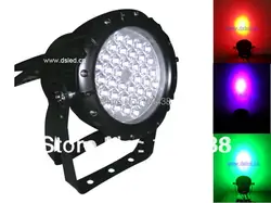 Хорошее качество, высокая мощность, 36 Вт led dmx rgb прожекторы, 36 Вт rgb dmx прожектор, 110V-250VAC, dmx-управляемых