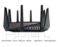 band wifi gaming Best WiFi Gaming Router ASUS RT-AC5300 (Simple Package) AC5300 Tri-Band, Up to 5330 Mbps, MU-MIMO AiMesh for mesh wifi system (3)