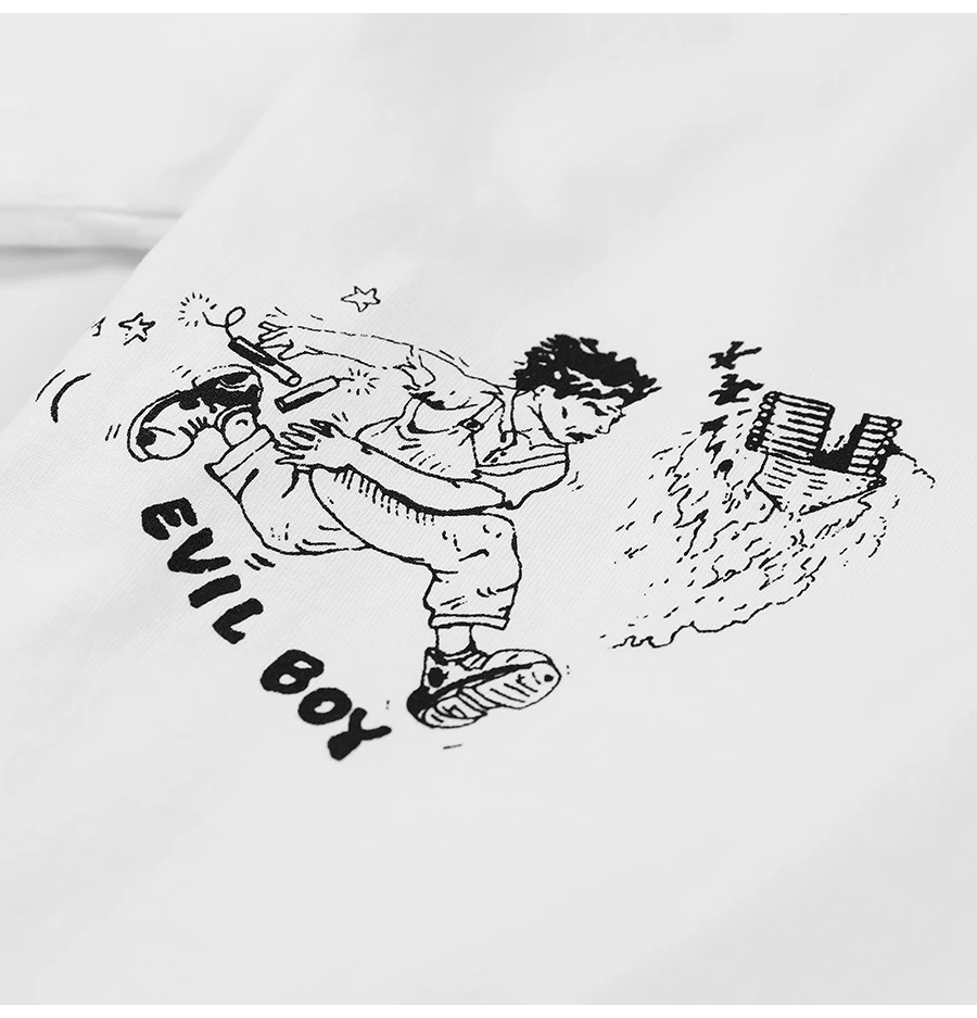 SIMWOOD 2019 летняя новая футболка с рисунком из мультфильма мужские топы высокого качества из 100% хлопка плюс размер футболка брендовая одежда