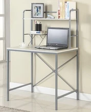 Simple computer desk, 80 cm bookshelf home laptop desk desk secretary solid wood desk