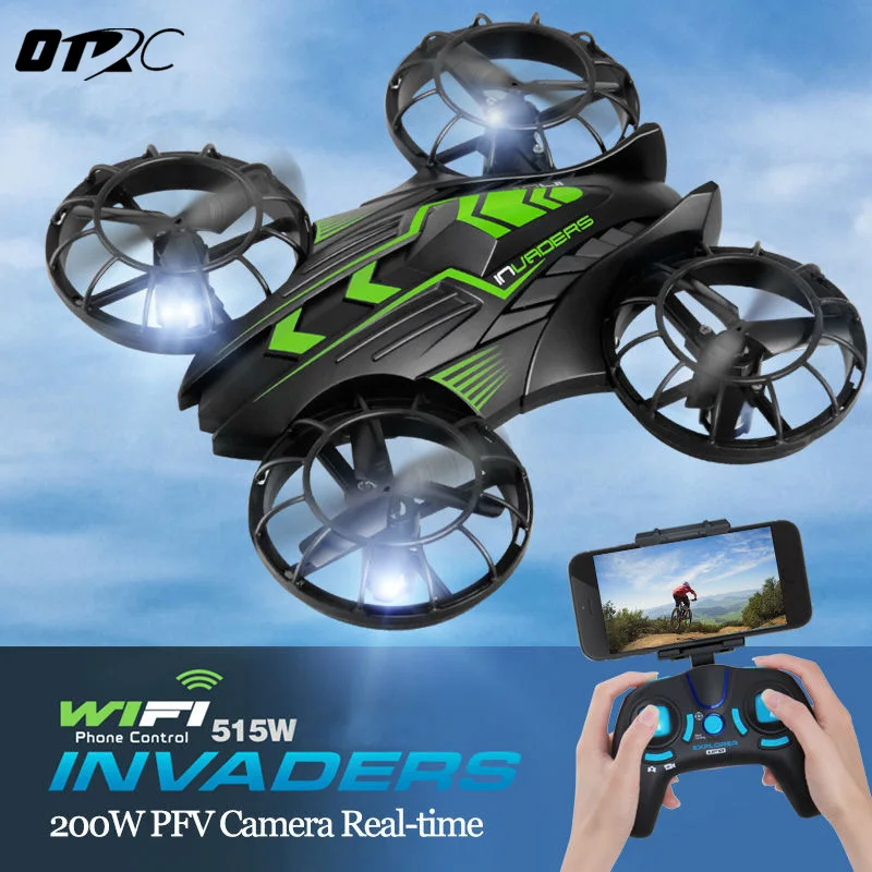 

JXD 515W WIFI FPV Camera JXD Mini RC Quadcopter Drone Propeller Up and Down all protection 2.4GHz UFO Helicopter GIFT TOYS