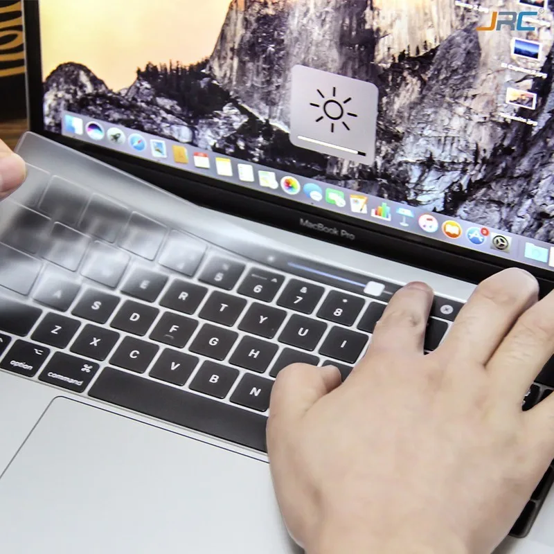 Waterproof Fully Transparent TPU Invisible Keyboard Cover Film for MacBook 13//15 Inch Pro Touch Bar Special TPU Keyboard,Clear