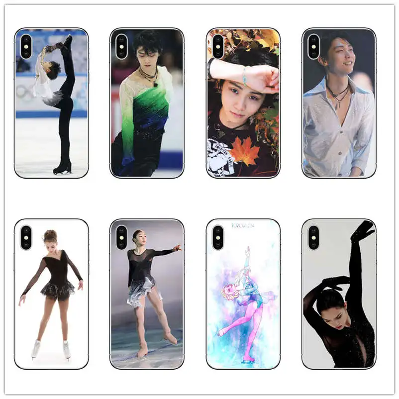 Япония Yuzuru Hanyu чехол для фигурного катания мягкий TPU силиконовый телефона iphone 12 11