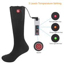 2 пары, цвет на выбор) для мужчин и женщин, семь цветов на выбор, лучший аккумулятор, теплые носки с подогревом для зимы