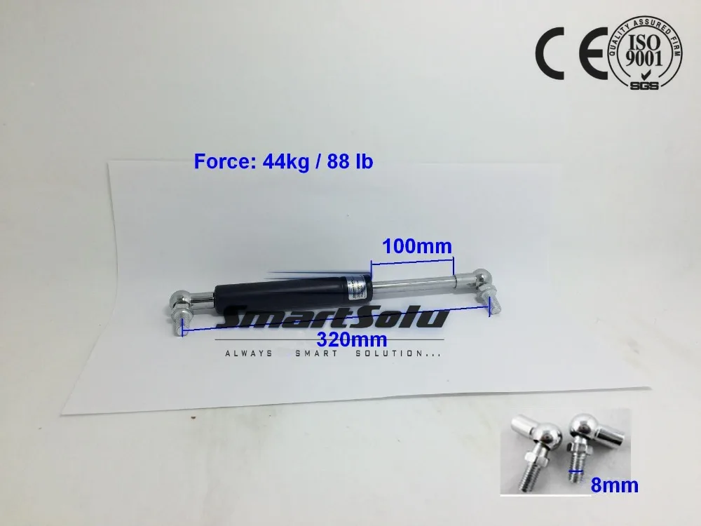 

Free Shipping 40kg / 88lb Force 13" Liftgate Lift Gas Strut Shock Spring