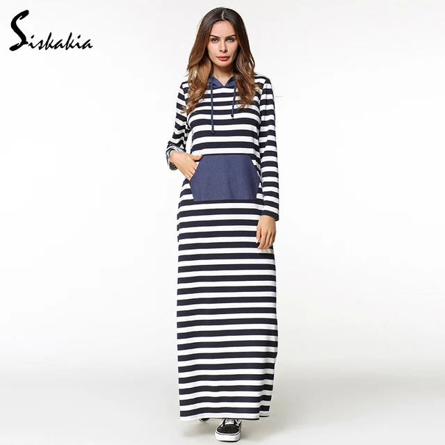 Hooded Maxi Dress
