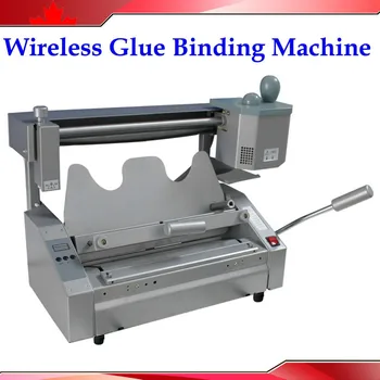 

Wireless Glue Binding Hot Thermal Book Binder with 5.4Lb Free Pellets