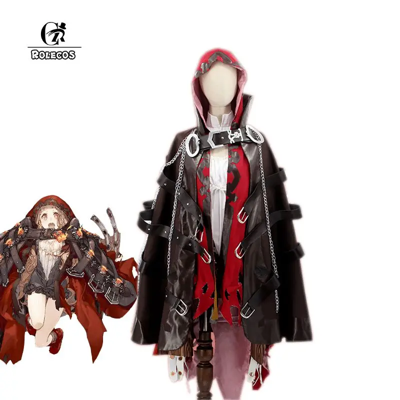 ROLECOS 2017 новый телефон игра SINoALICE костюм для косплея Красная Шапочка полный