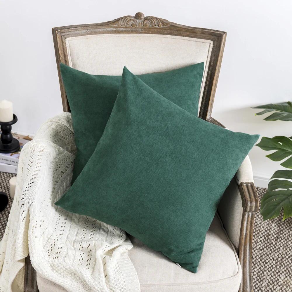 Чехлы на диванные подушки gigigizaza Green 45x45 50x50 чехлы для диванов и кроватей Декор дома