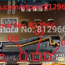 30 компл./лот = 90 шт., Для iPhone 5 5 г Q3 U3 главная кнопка питания занимают ключевые управления DZ101-RF DZ101_RF микросхема на материнской плате исправить части