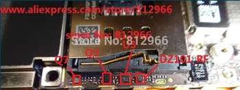 

30sets/lot=90PCS, For iPhone 5 5G Q3 U3 Home Button Power Hold Key Control DZ101-RF DZ101_RF IC chip on motherboard fix part