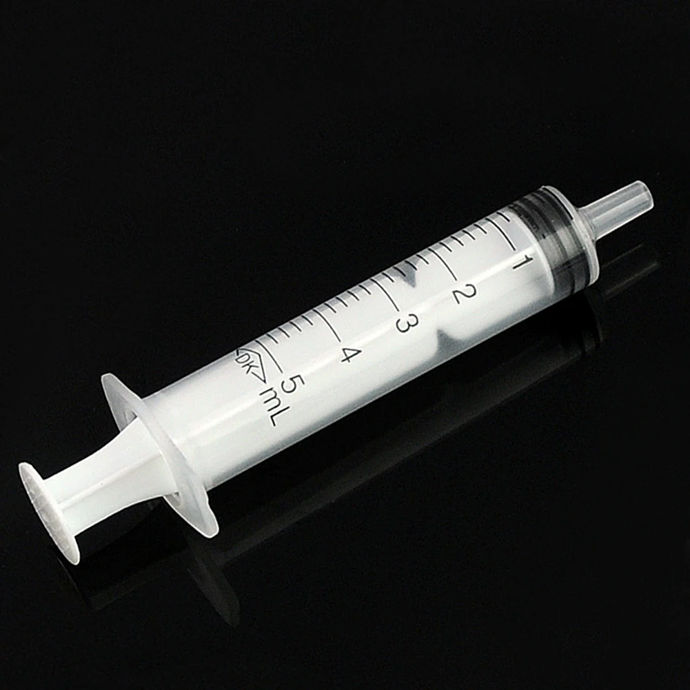 5 мл питательный инжектор пластиковый измерительный одноразовый шприц Гидропоника CUBS растворимая смесь чернильный картридж оптом(без иглы