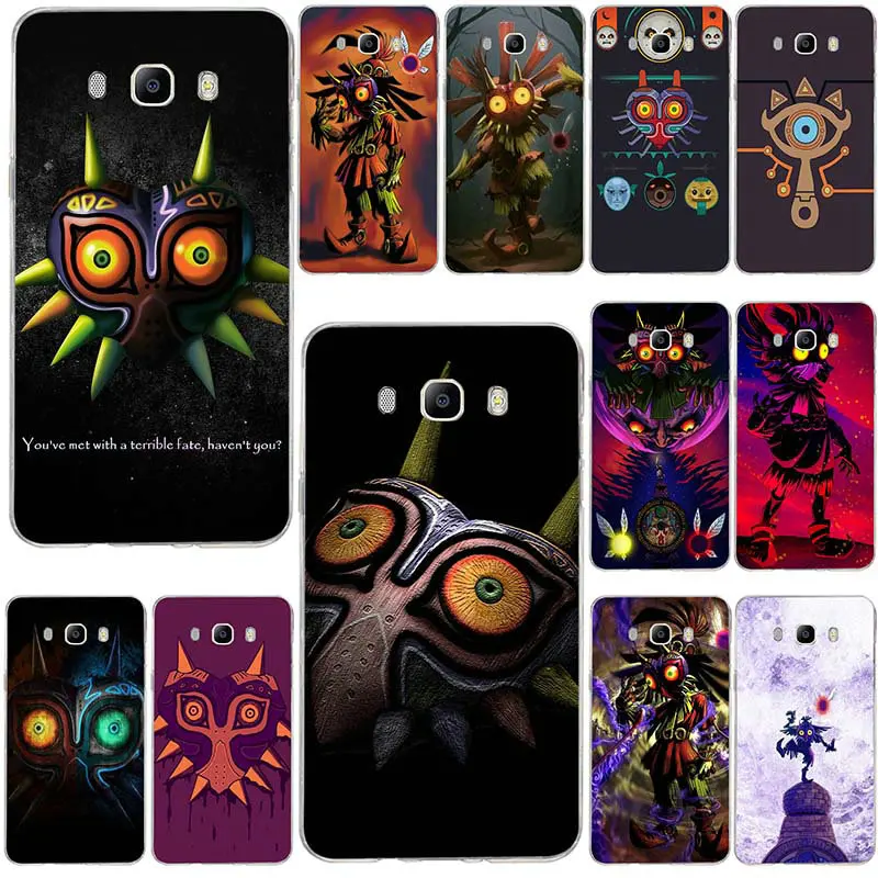 

The Legend Of Zeldas Majora Mask For Samsung Galaxy A3 A5 A7 J3 J4 J5 J6 J7 J8 2016 2017 2018 Shell Soft TPU Phone Cases Cover
