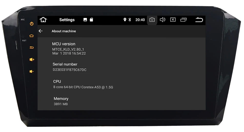 Perfect 10.1" IPS Octa Core 4G Android 8.1 4GB RAM 64GB ROM Car DVD Multimedia Player Radio For Volkswagen Magotan Passat B8 2015-2018 4