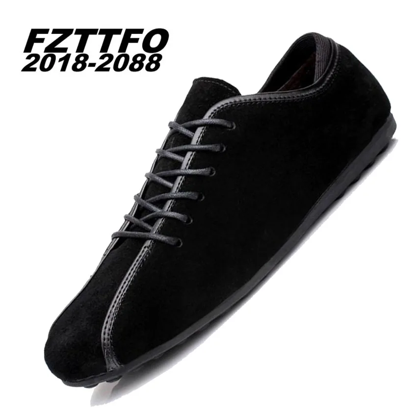 

Men's 100% Genuine Leather Handmade Driving Shoes,FZTTFO 2018-2088 Casual Shoe,Brand Design Flats Loafers For Men K534
