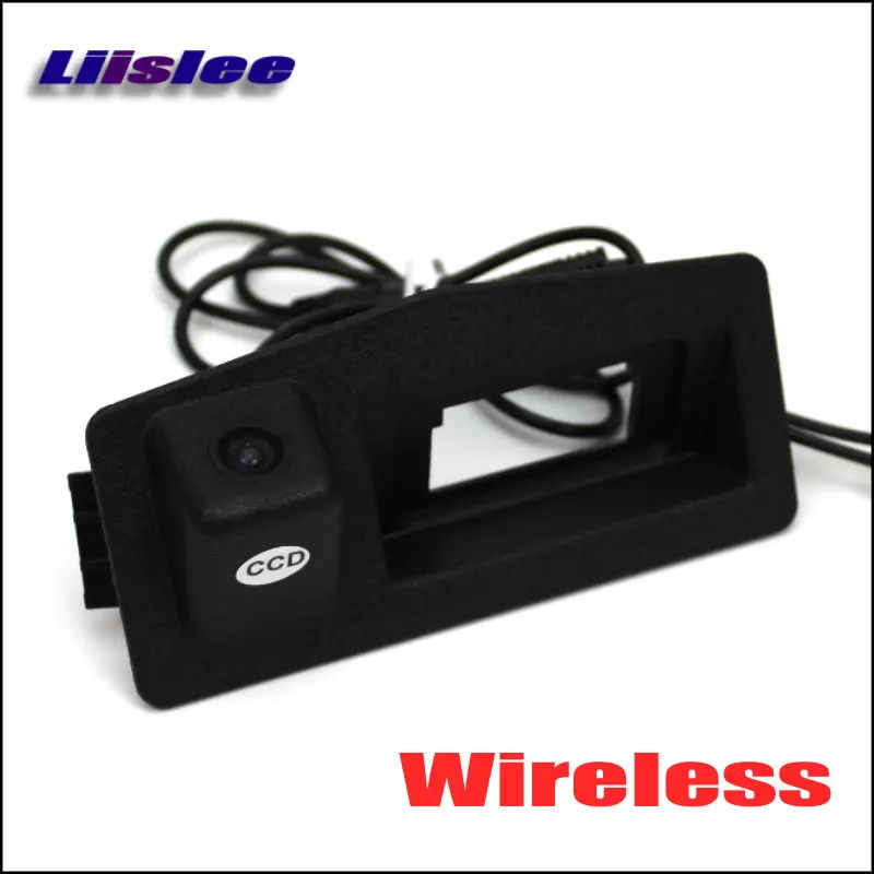

Liislee Wireless Car Rear View Camera For Cadillac ATS 2013 2014 2015 / HD Back Up Reverse Camera / Trunk Handle / Night Vision