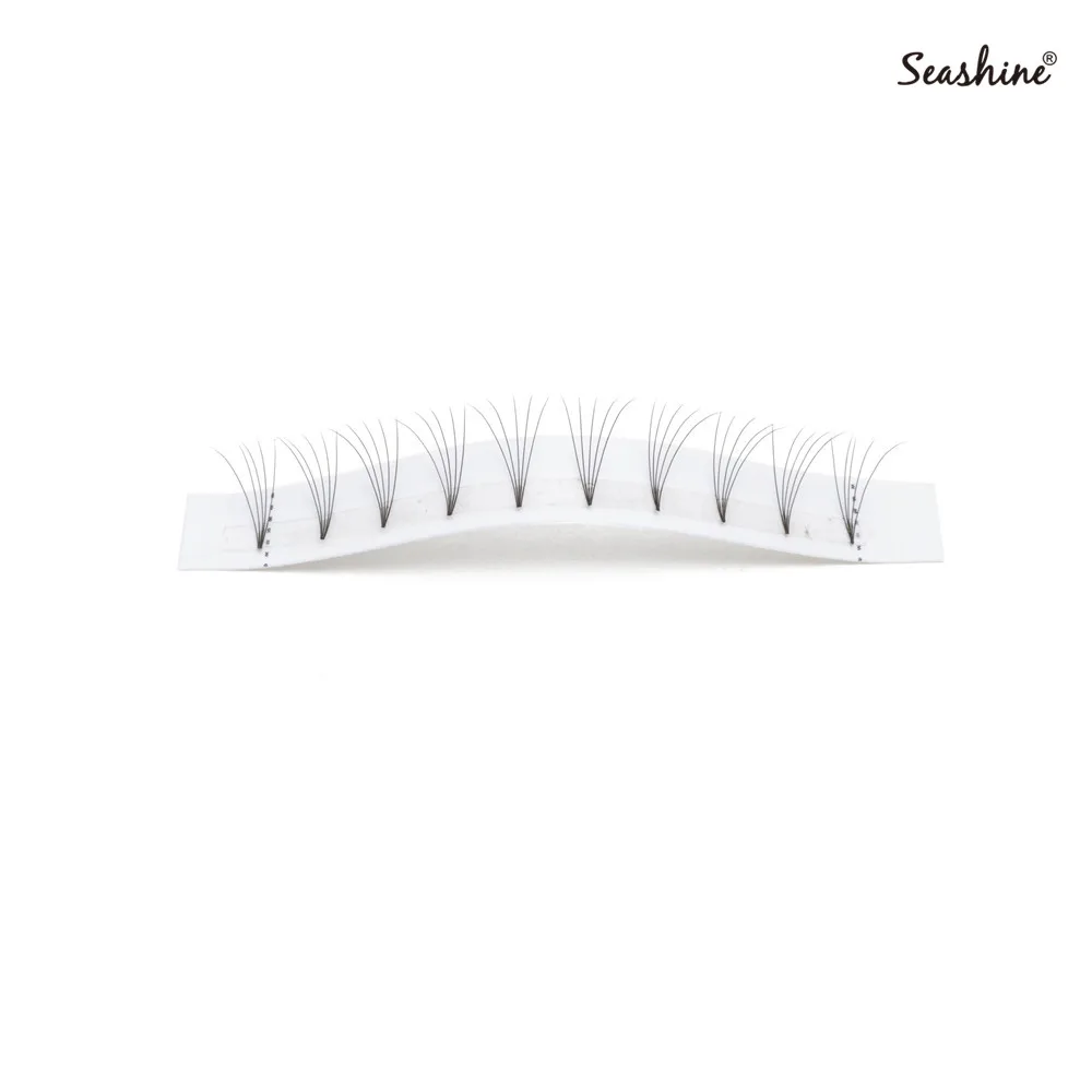 

Seashine Short Stem Volume Lash Extension 1 Tray Eyelash Extension Premade Volume Fans 3D-6D Premade Fans Lashes Free Shipping