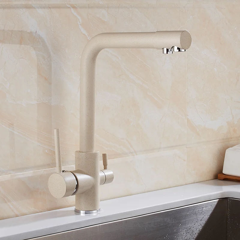 Kitchen Sink Faucet Mixer Seven Letter Design 360