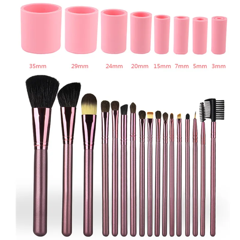 Professional Pink/White/Black Electric Makeup Brush Cleaner&Dryer Set Machine Makeup Foundation Powder Brush Cleansing Tool 25